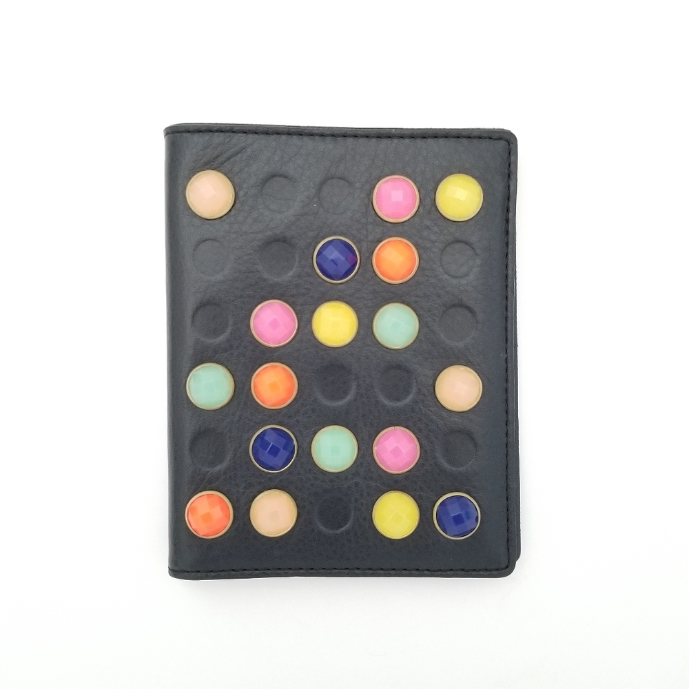 Fossil Passport Cover Card Holder Zipper Pouch